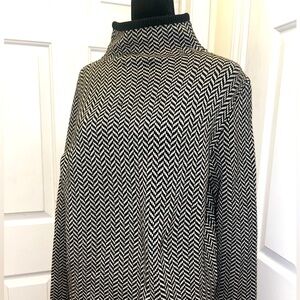 Ralph Lauren Black and White Sweater